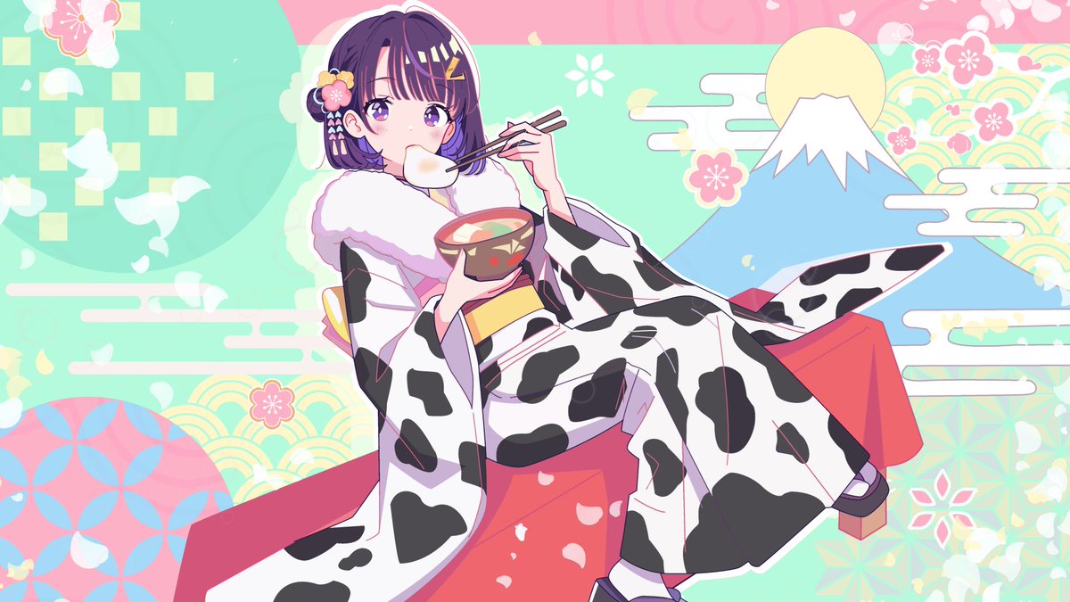 あけましておめでとうございます( ˶ ᷇ 𖥦 ᷆ ˵ ) 今年もまるまるを