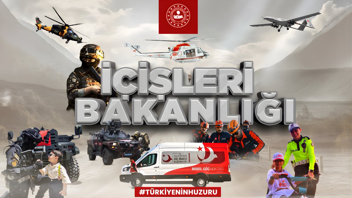 İçişleri Bakanlığı olarak 2026 yılında da, ülkemizin huzur ve güvenliği için çalışmalarımızı aynı kararlılıkla, aynı azimle sürdürmeye devam edeceğiz.

Bu kutsal mücadelede şehit düşen kahramanlarımızı rahmetle, gazilerimizi minnetle anıyorum🇹🇷

2026 yılının ülkemize;