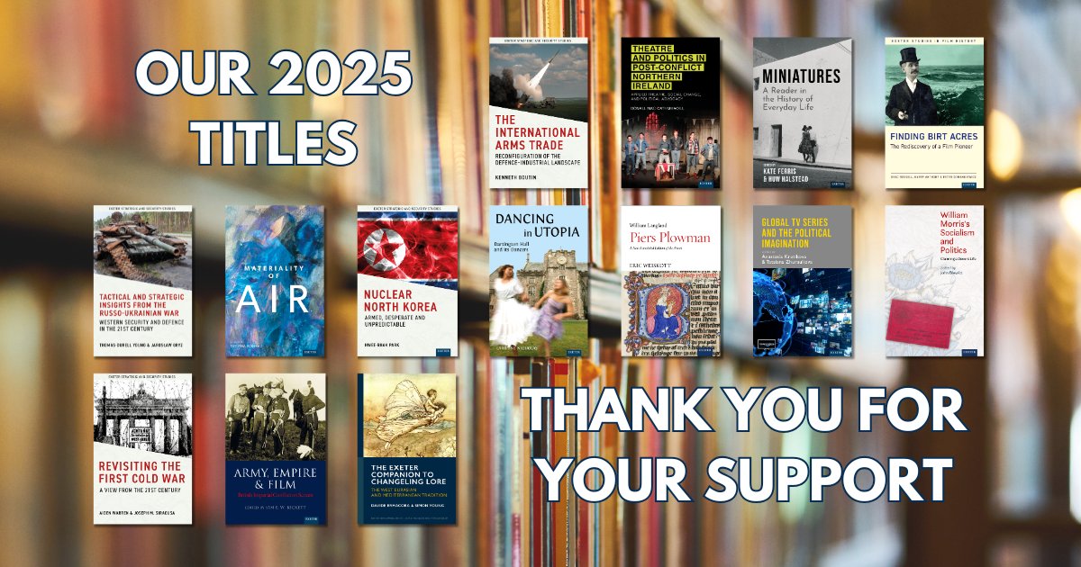 University of Exeter Press tweet media