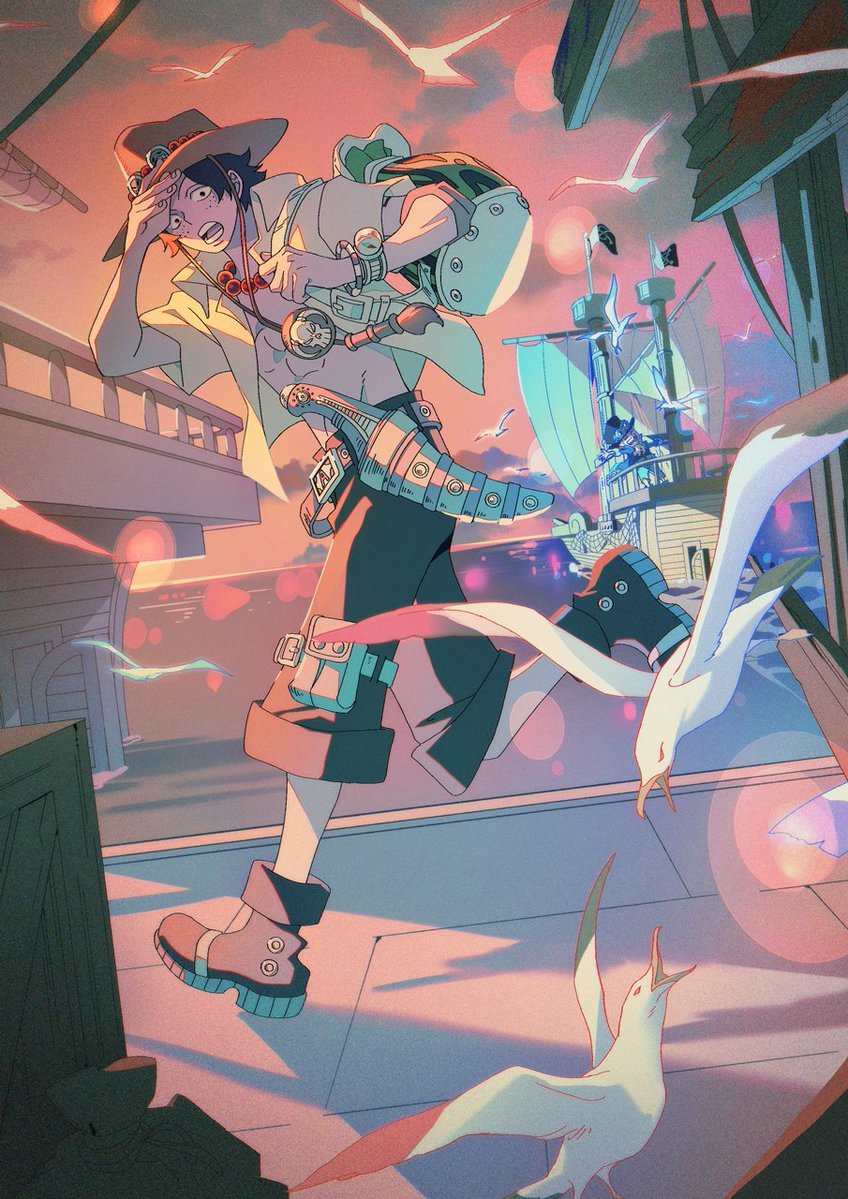 NEW OFFICIAL ONEPIECE ART FOR ACE BIRTHDAY