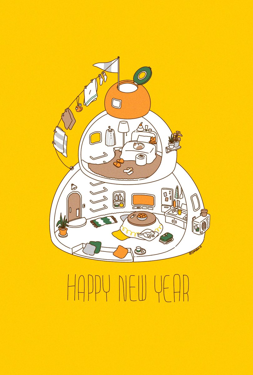yonoko_k's tweet image. あけましておめでとうございます🍊
2026年もよろしくお願いいたします！