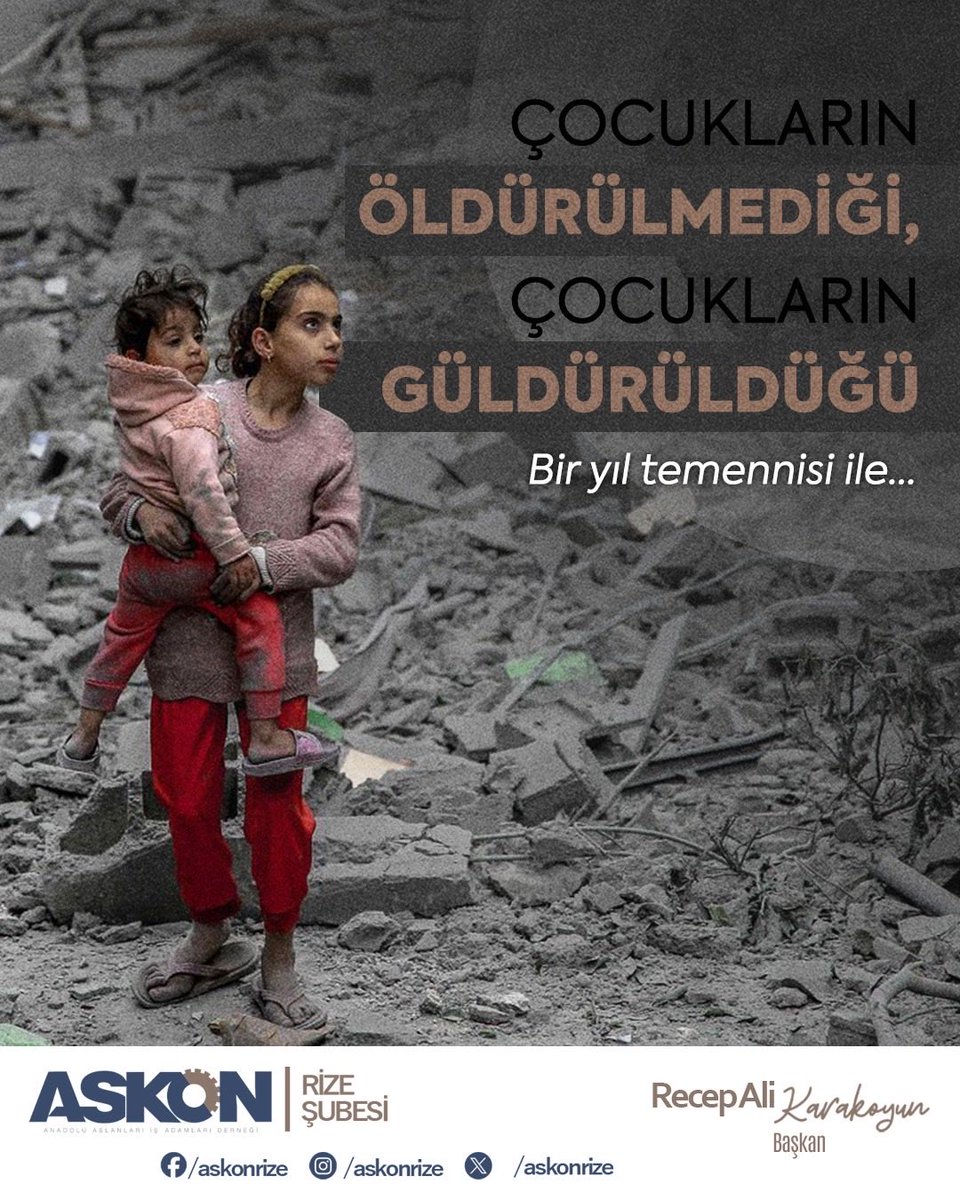 Mutlu ve huzurlu bir yıl diliyoruz.