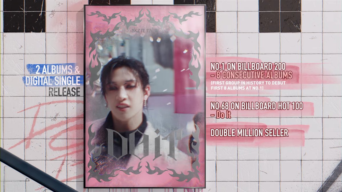 loveleeknowingu's tweet image. the casual flex, hello look at how much skz accomplished in 2025??