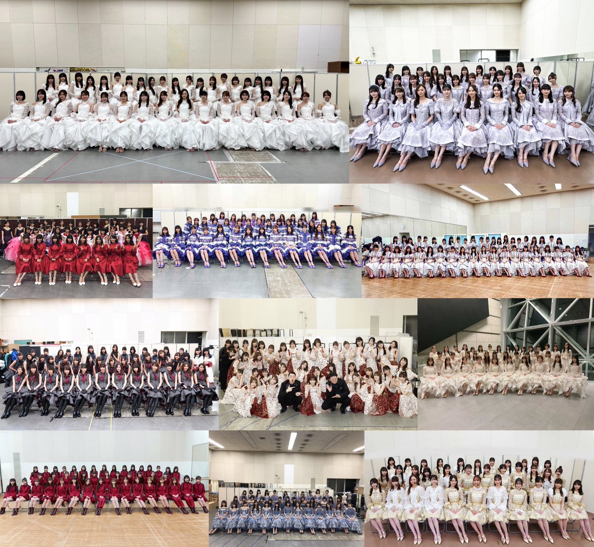 11枚目の紅白集合写真 #乃木坂46