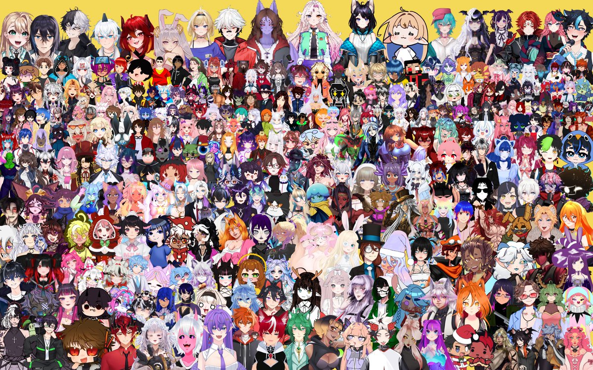 AlanHyakuyaWolf's tweet image. 🍀Opa Celestes Bom Diaa,Tentei ao máximo colocar todo mundo nesse mural mas o máximo que conseguimos ja foi auto suficiente pra preencher o mural  completamente, agradeço de verdade pra todo mundo que me enviou png/modelo temos diversos(as) criadores(as).🍀

✨Agradeço pela…