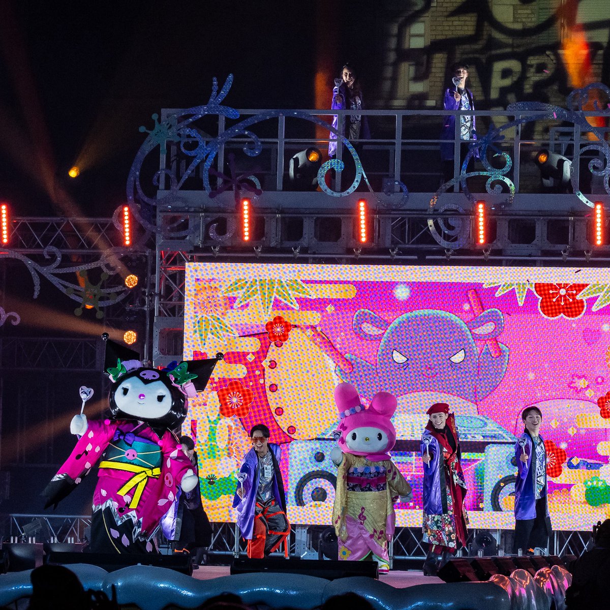 【 #USJ 】『NO LIMIT! カウントダウン 2026』
クロミ・ライブ・ニューイヤー・セレブレーション・ショー
新年最初のステージを飾るのはクロミ＆マイメロディ☆