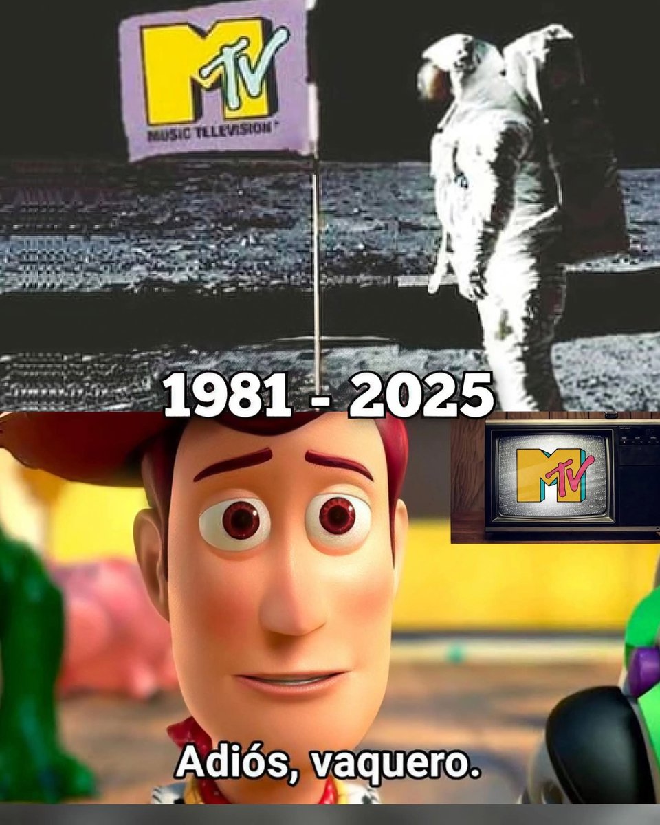 La última canción que MTV 00s puso en su canal antes de cerrar después de casi 45 años, fue “Thank you” de Dido. Mucha nostalgia 🥲