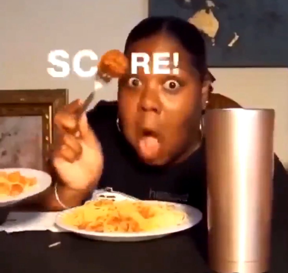 anesthesiastinx's tweet image. And then Victoria served us meatballs