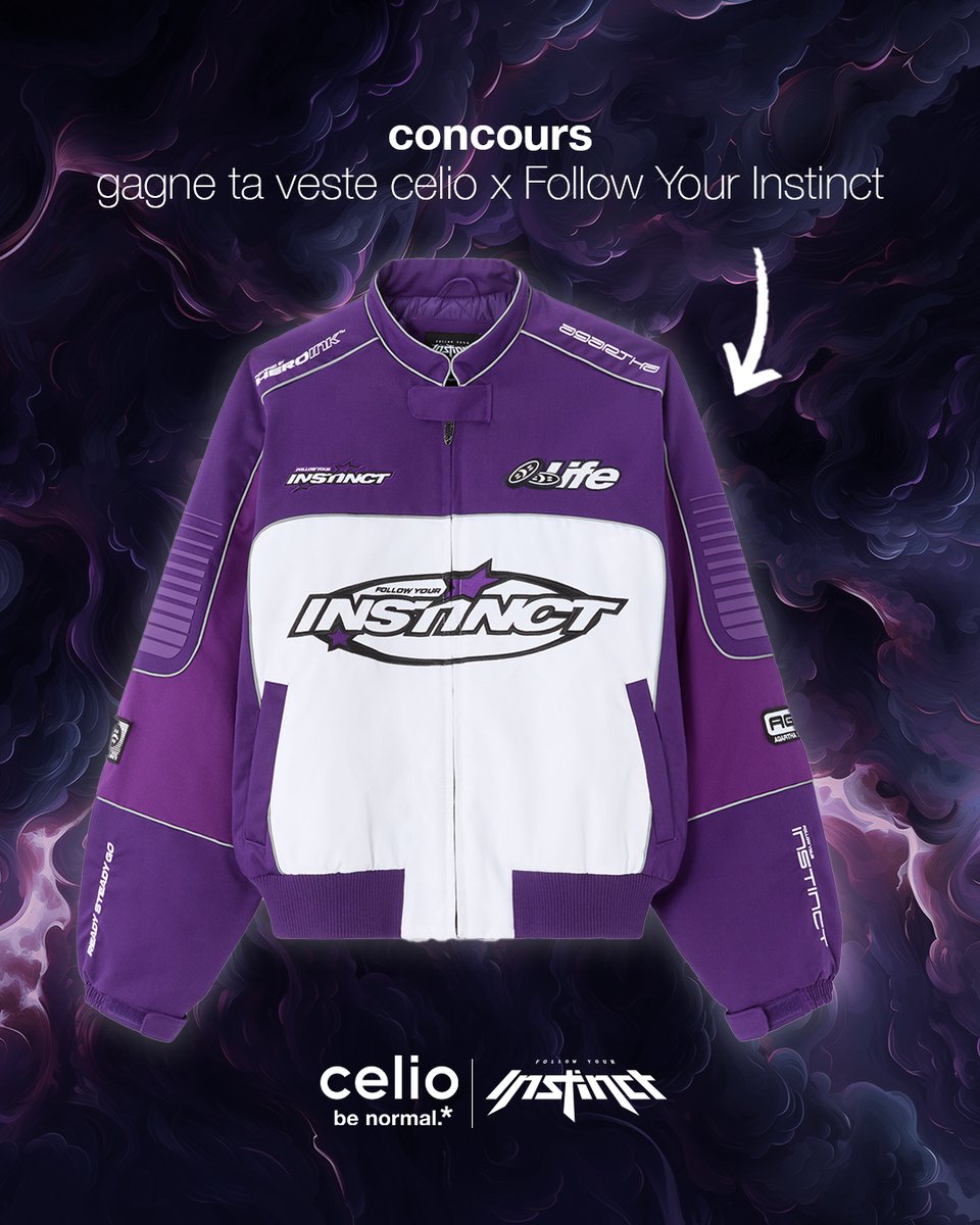 celio's tweet image. BONNE ANNÉEEEE L’ÉQUIPE 💜

Pour fêter 2026, on vous fait gagner la veste que vous nous avez réclamé 2026 fois en DM !

Pour participer :
👉 Partage et like ce post ! 🔁
👉 follow @celio
🔥 et commente ta pièce préférée de la collab
