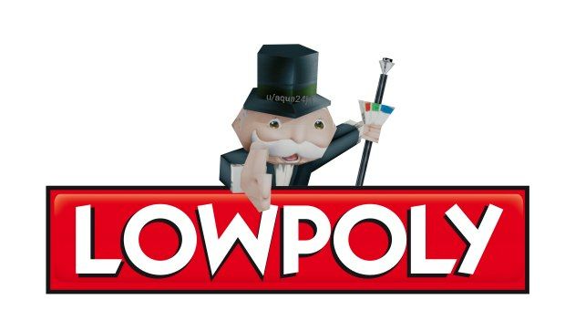 meme_blend's tweet image. Lowpoly