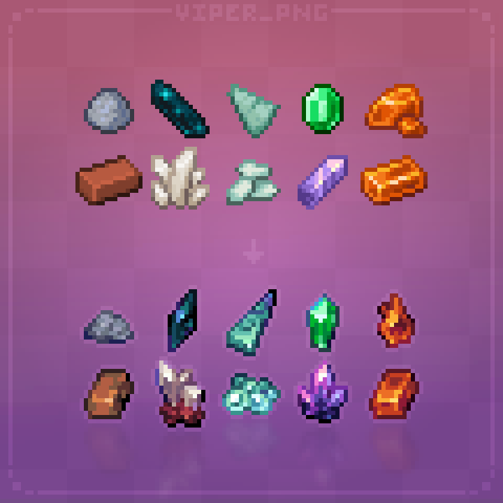 Viper_png's tweet photo. Random item retxtures for my minecraft resource pack https://t.co/lAB7YM1AZa