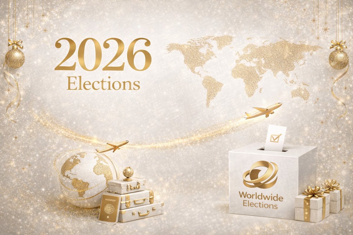 ✅Mirando hacia 2026 ✈️
🗳️Nuevas elecciones. Nuevos recorridos. Democracias más fuertes.

Gracias a los observadores internacionales que nos acompañaron este año.

Seguimos trabajando juntos en las próximas misiones electorales.

Muy Feliz Año Nuevo! 🥂