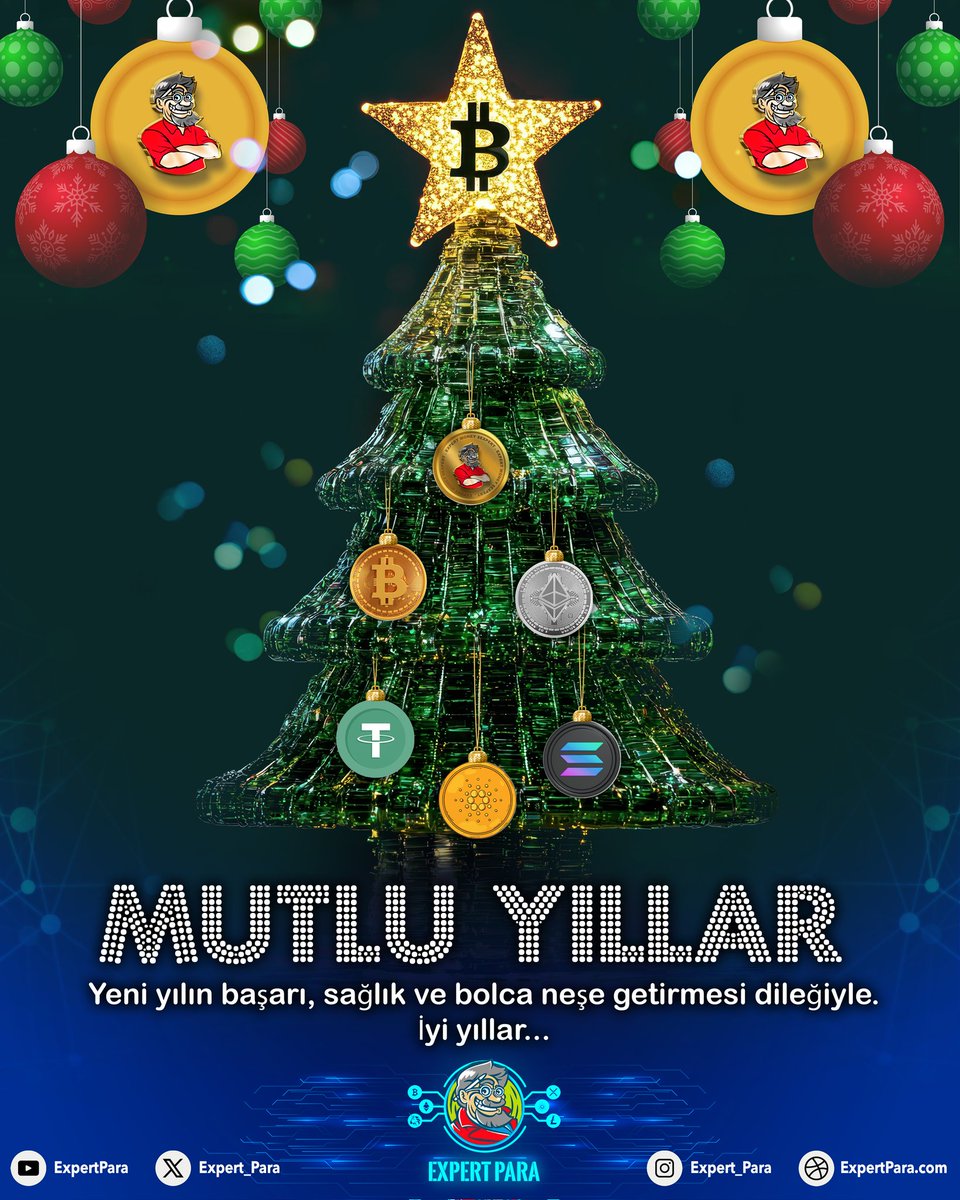 Kripto Paralarda Herkesin Yüzünün Güleceği ve Herkesi Mutlu edecek, Mutlu Yıllar ❤️❤️❤️
#btc #crypto #kriptopara #bitcoin #altcoins #expertpara