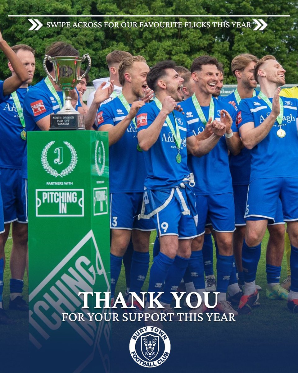BuryTownFC's tweet image. 𝐓𝐇𝐀𝐍𝐊 𝐘𝐎𝐔 𝐅𝐎𝐑 𝐘𝐎𝐔𝐑 𝐒𝐔𝐏𝐏𝐎𝐑𝐓 𝐓𝐇𝐈𝐒 𝐘𝐄𝐀𝐑!

Just like that, 2025 comes to an end. We’d like to thank everyone that’s been apart of this year including promotion and our constant improvement as a football club.

#burytownfc