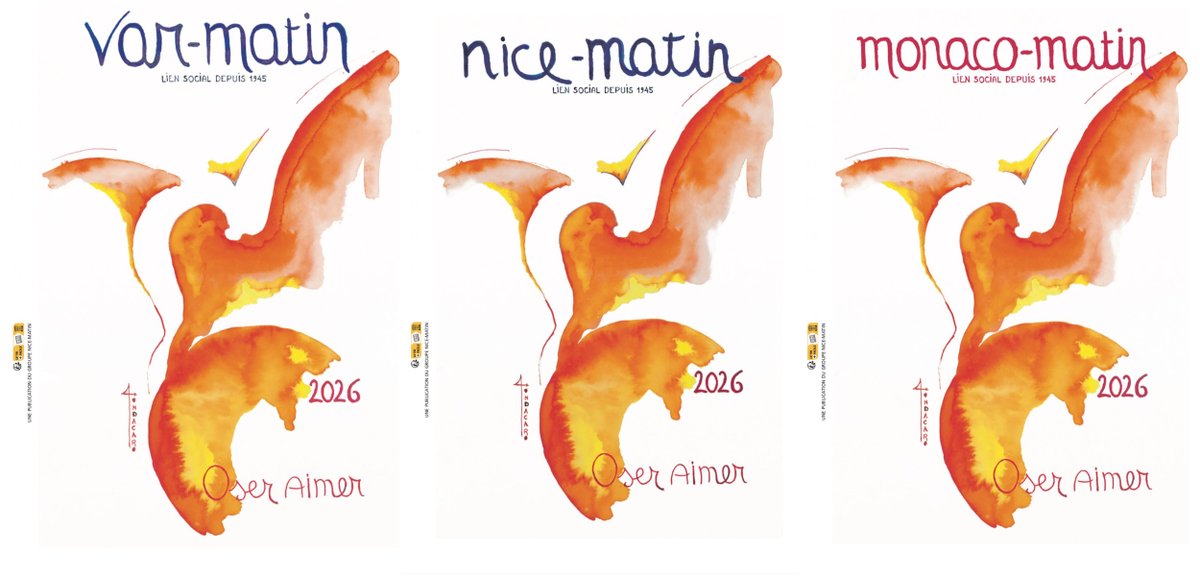 Pour le premier numéro de 2026, la rédaction de <a href="/Nice_Matin/">Nice-Matin</a>, <a href="/Var_Matin/">Var-matin</a> et <a href="/Monaco_Matin/">Monaco_Matin</a> a confié la réalisation de ses unes à Jean-Marie Fondacaro qui revisite son "Ange de la baie" en hommage aux 86 victimes de l'attentat de 2016 

Un journal collector en kiosque ce 1er janvier
