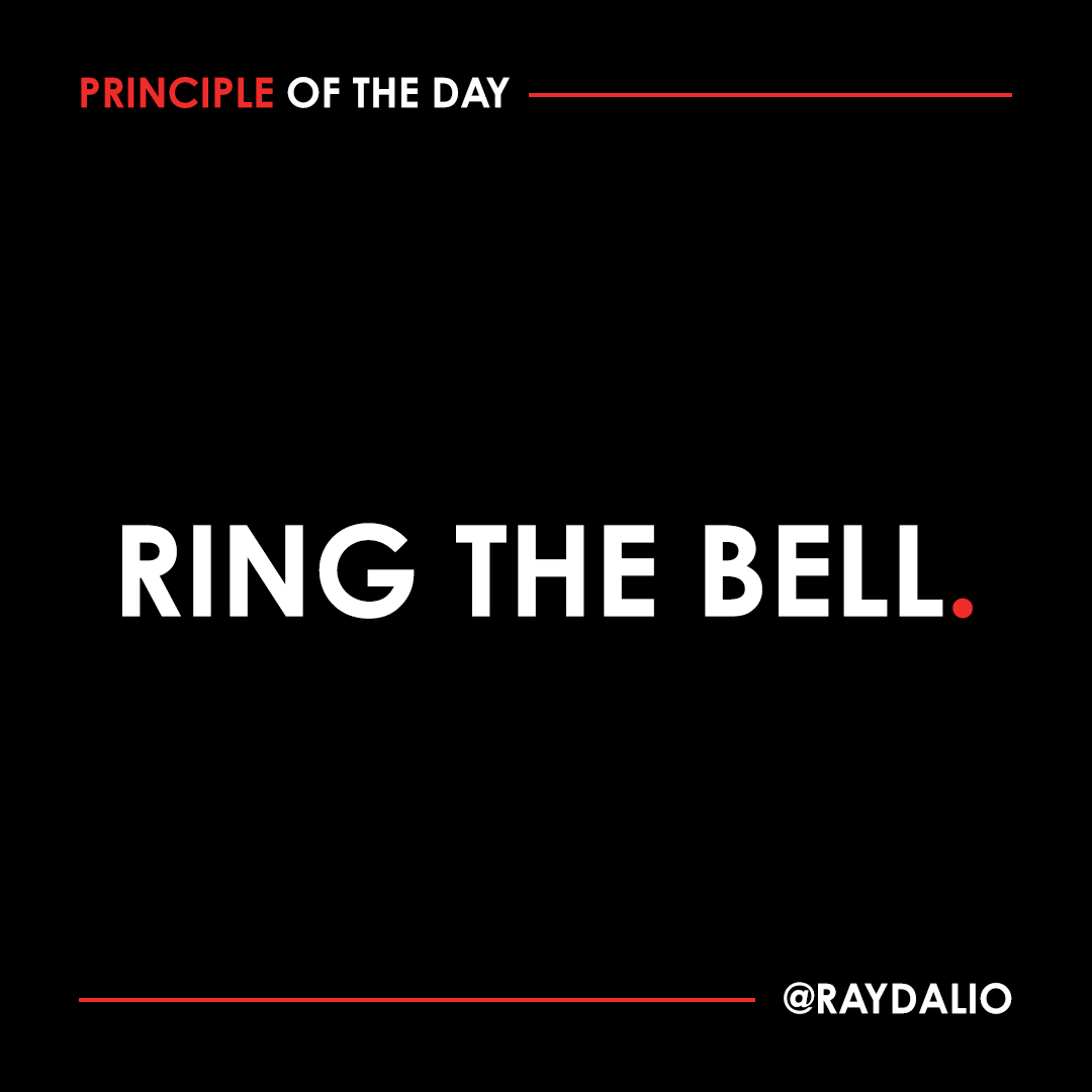 RayDalio's tweet photo. When you and your team have successfully pushed through to achieve your goals, celebrate! #principleoftheday https://t.co/N1AGkaSeZF