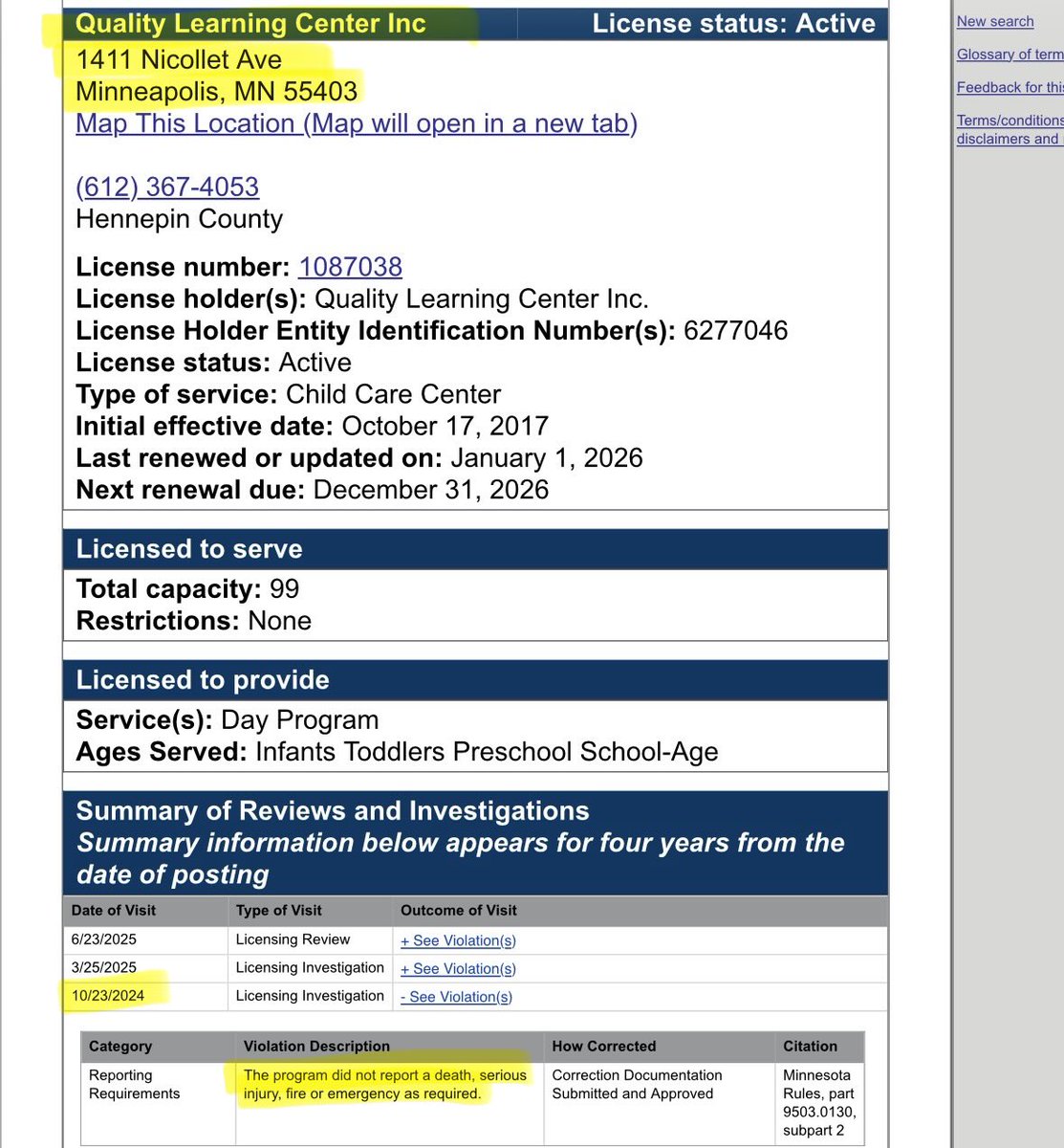<a href="/krassenstein/">Brian Krassenstein</a> <a href="/jazzsnazz1/">Rupert</a> Brian Krassenstein is actually trying to fundraise for the owner of a center that failed to report a "death, serious injury, or fire emergency" on 10/23/24. Why is Brian prioritizing a business owner's wallet over the life and safety of our kids?