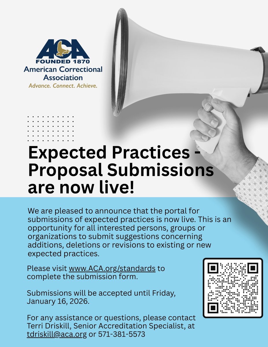 American Correctional Association tweet media