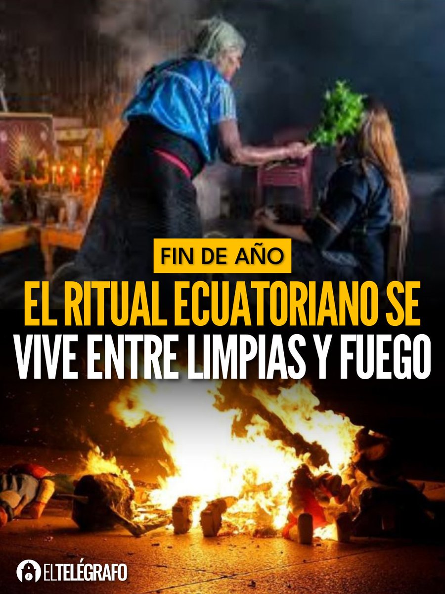 #Crónica I Cada diciembre Ecuador quema a su año viejo. Lo hace como terapia colectiva y memoria ancestral. #LéaloEnET: is.gd/j5GZOv