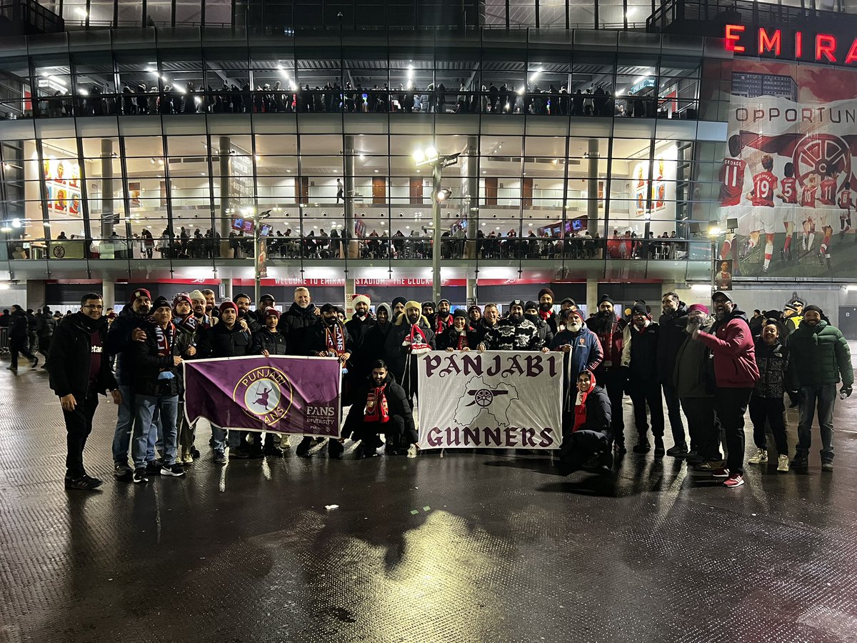panjabigunners's tweet photo. Yesterday at the Emirates Stadium, Panjabi Gunners and Punjabi Villans met before the match. We may sing for different teams, wear different colours, and even support rival clubs within the same families — but our culture, values, and roots are the same.
#PanjabiUnity https://t.co/GS6PSeXHxM
