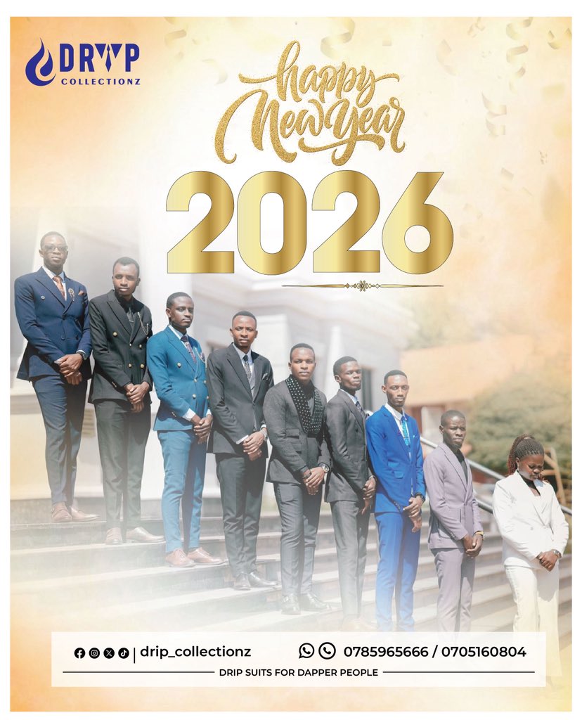 SirDripper's tweet image. HAPPY NEW YEAR FROM DRIP COLLECTIONZ 🥳
@DripSuits