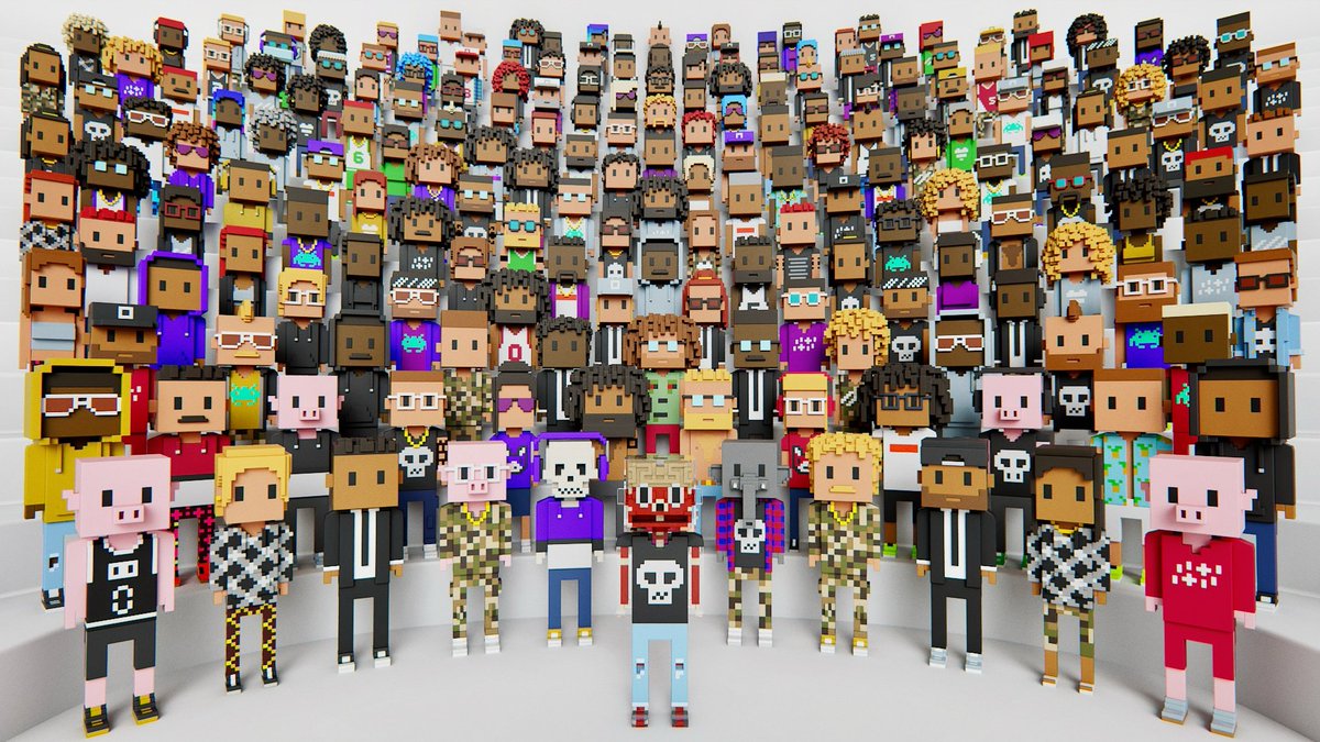 Happy New Year Meebits!

From <a href="/AdamWeitsman/">Adam Weitsman</a> collecting a Dissected and the 200+ pictured below to the Day 1s and new friends grabbing their first, 2025 was massive.

We are grateful for every single one of you. Here is to another year of art, voxels, and fun.