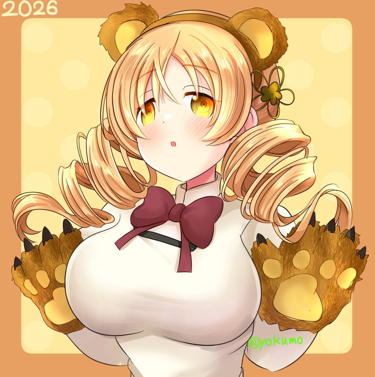 新年あけましておめでとうございます～～～～!!!マミさん描きました 廻天超楽しみ!!! 