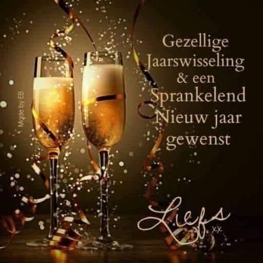 Eet smakelijk, fijne avond en een 👇🏻😘🙋🏽‍♀️🎆