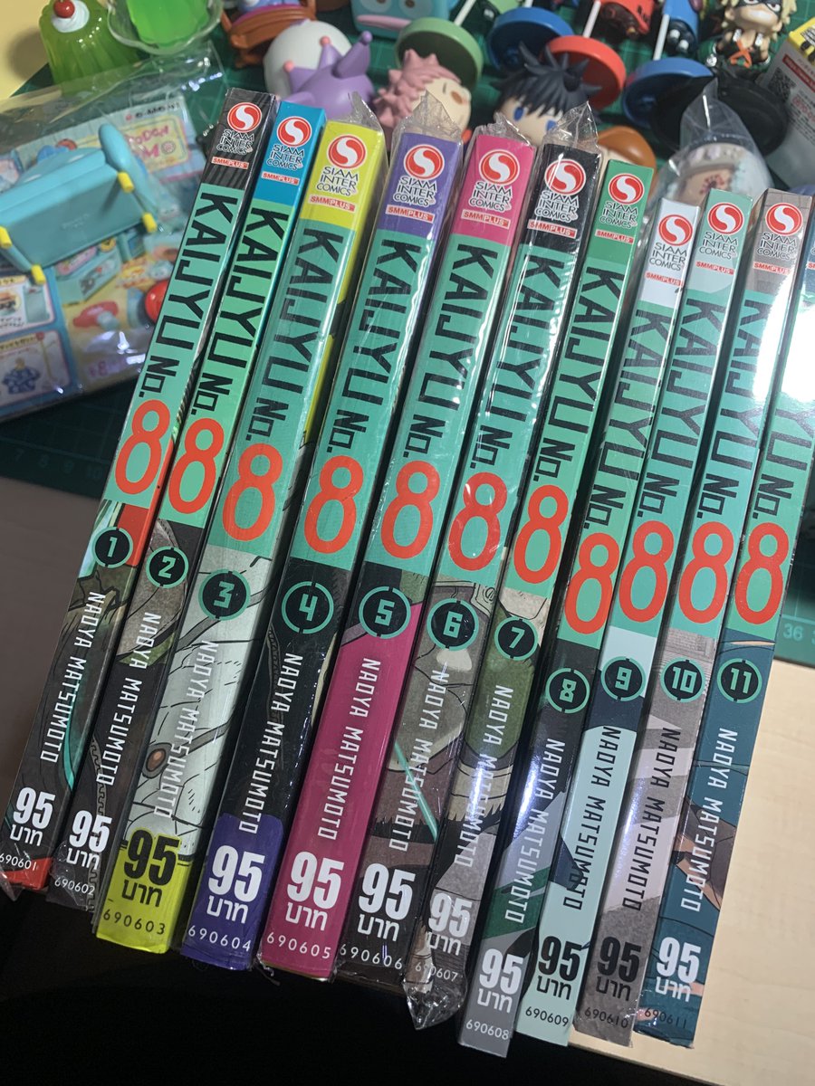 (  #ตลาดนัดไคจู #ตลาดนัดKaijuNo8 #ตลาดนัดไคจูหมายเลข8 )

🙌🏻 ปล่อยต่อมังงะไคจูเล่ม 1-11 คับบ ซื้อมาตอนลดราคาเหลือ 500 บาทไม่รวมส่งคับ ยังไม่แกะซีลล 👾🤍 สนใจสอบถามได้ค้าบ