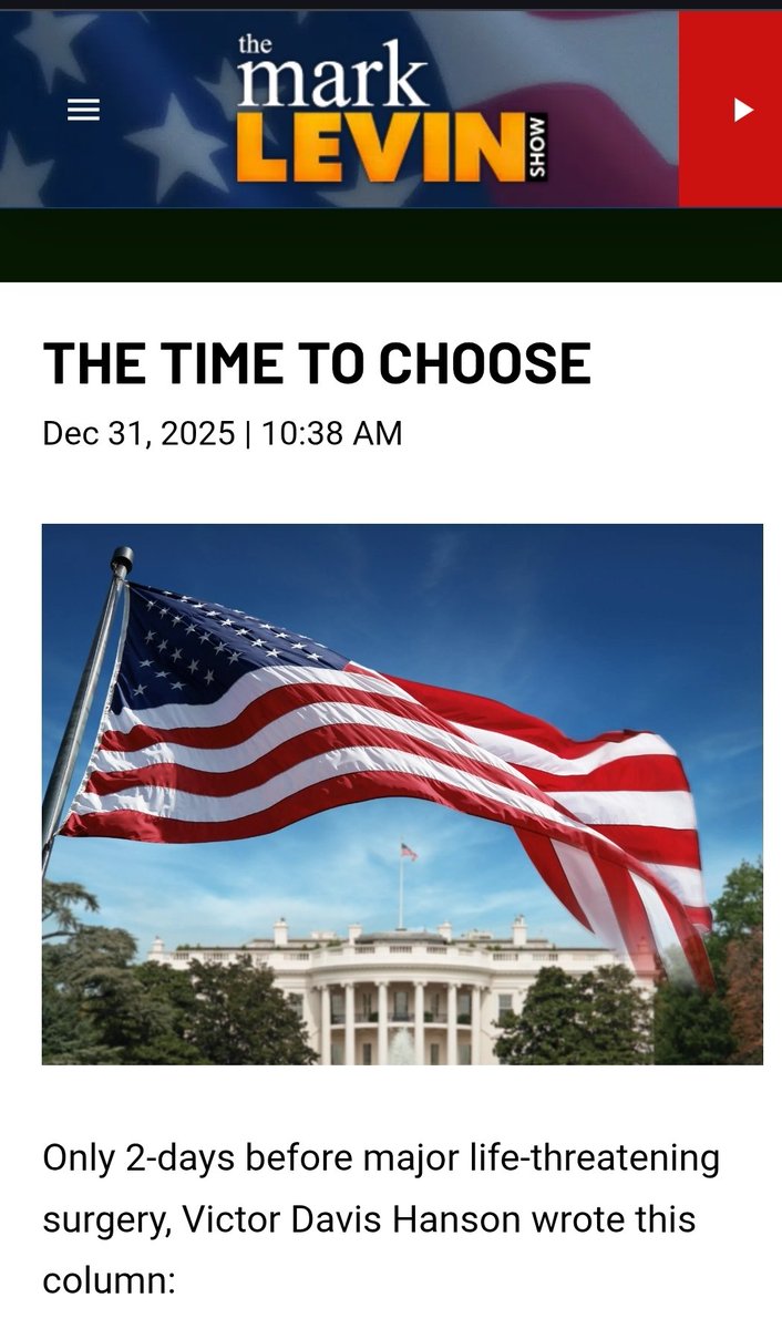 marklevinshow's tweet image. THE TIME TO CHOOSE

marklevinshow.com/2025/12/31/the…