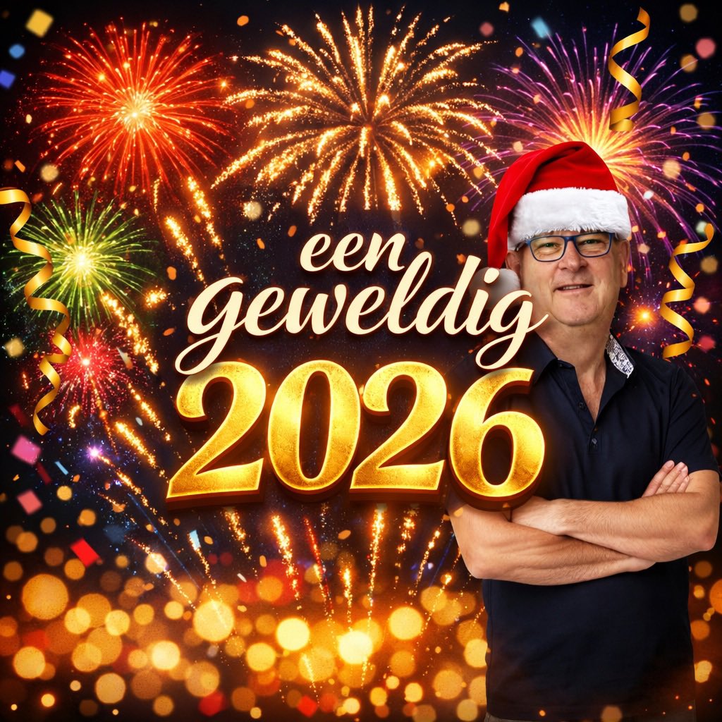 Zo, ik ga me omkleden en dan naar het feestje om vanavond dronken met Coldplay en Queen mee te zingen #top2000 <a href="/NPORadio2/">NPO Radio 2</a> 
Voor iedereen alvast een hele mooie jaarwisseling en het allerbeste voor 2026 🎉🥳