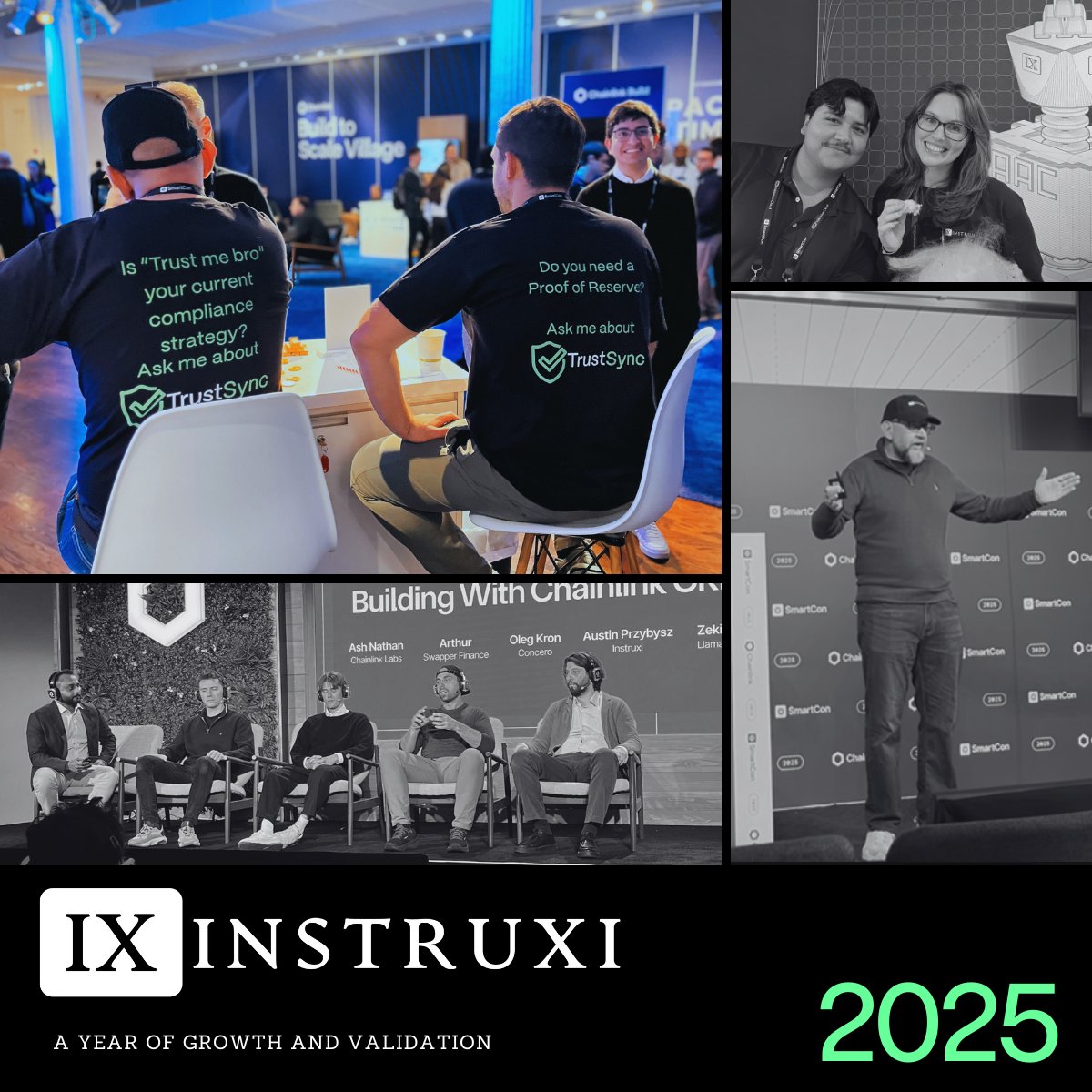 2025 was the year the market validated what we've been building.

Our infrastructure now powers production tokenization for <a href="/IonDigital/">Ion Digital</a> and <a href="/Raacfi/">RAAC</a>. 

uBuild (low-code platform) + TrustSync (proof of reserves) + Enforcer (governance) = enterprise Web3 infrastructure built with