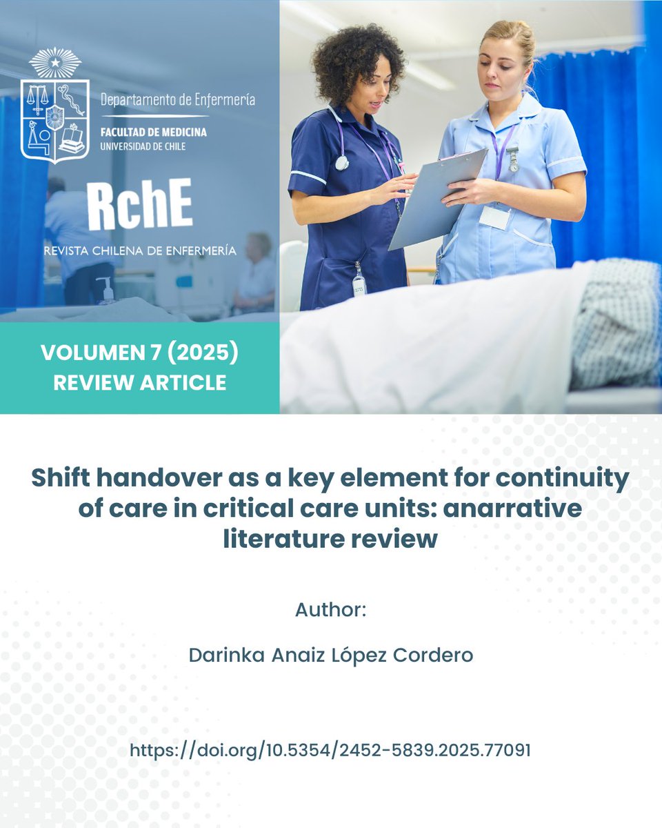Revista Chilena de Enfermería tweet media
