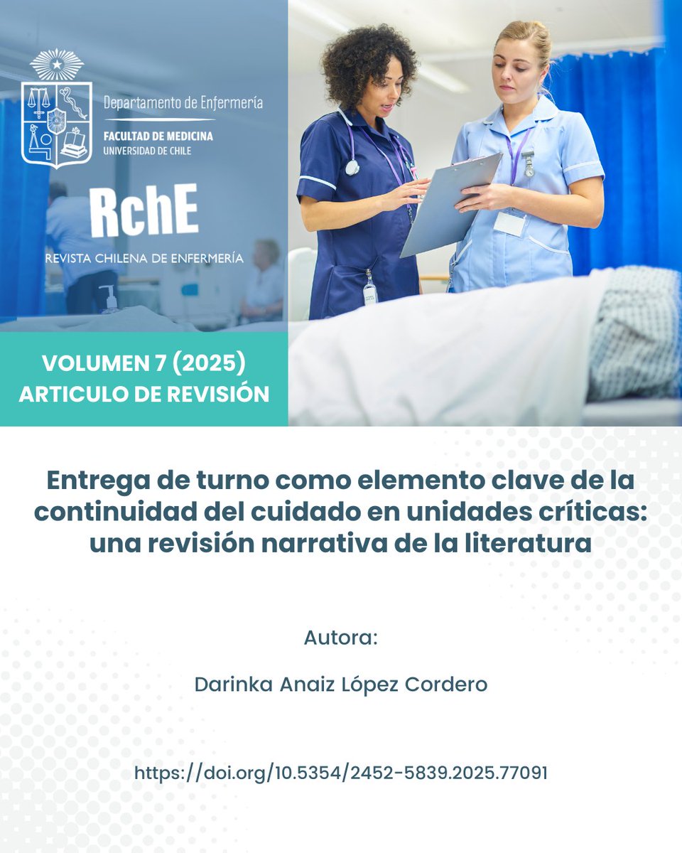 Revista Chilena de Enfermería tweet media