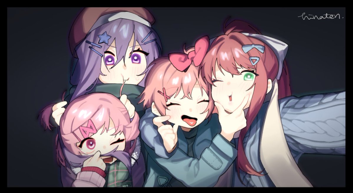 _hinaten's tweet image. #DDLC