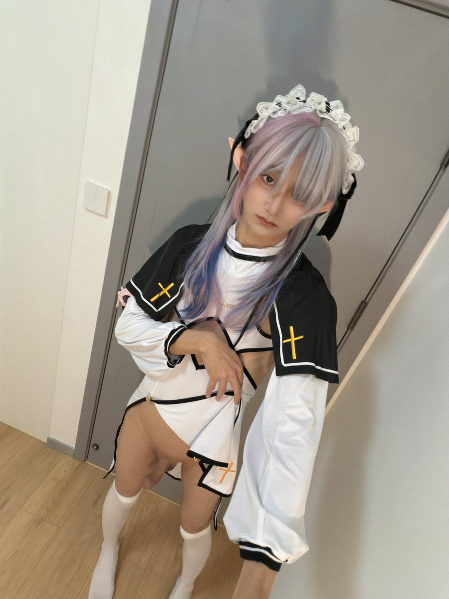 跟我一起跨年好吗 什么？是跨年不是跨我啦😣
#伪娘 #男娘 #可爱的男孩子 #femboy
