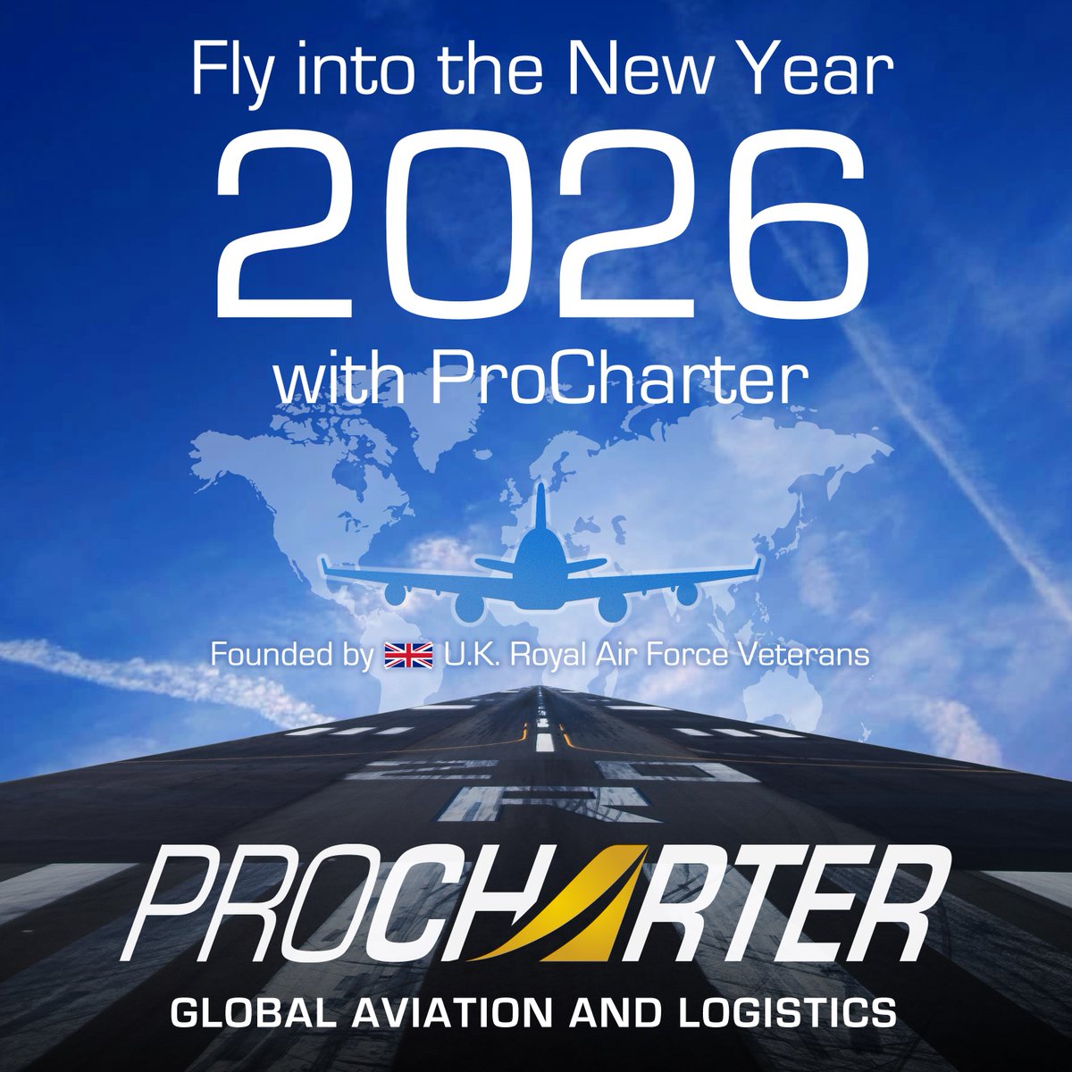 ProCharterUK's tweet photo. Fly into the New Year with ProCharter

Success is not just about achieving big milestones, but also about the small everyday accomplishments. You have been an integral part of our journey, and we couldn’t have reached our goals without your support.

#procharter https://t.co/C69Y9Bb4Yj