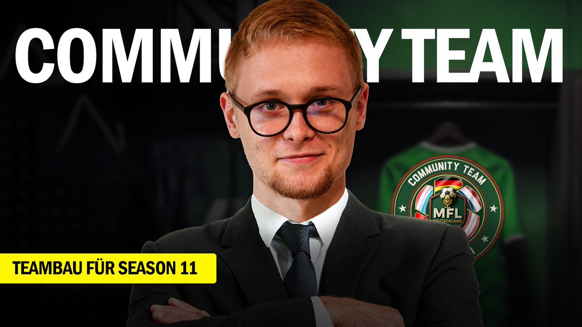 Du willst Teil unseres Community Teams für die kommende Saison sein?

So gehts:
youtu.be/u6i9qyyYlRs?si…