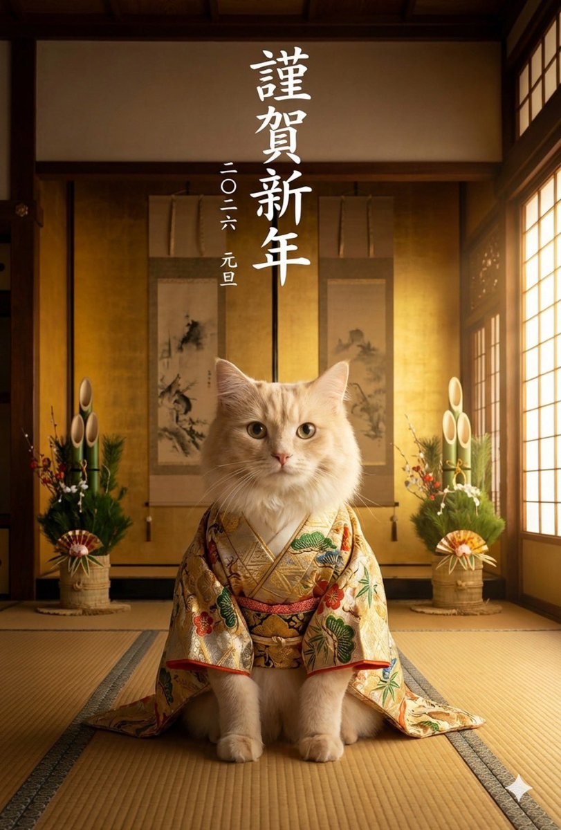 _s2_bell_'s tweet photo. 🎍𝗛𝗮𝗽𝗽𝘆 𝗡𝗲𝘄 𝗬𝗲𝗮𝗿 🐈🌅 https://t.co/2K1Sut53Bl