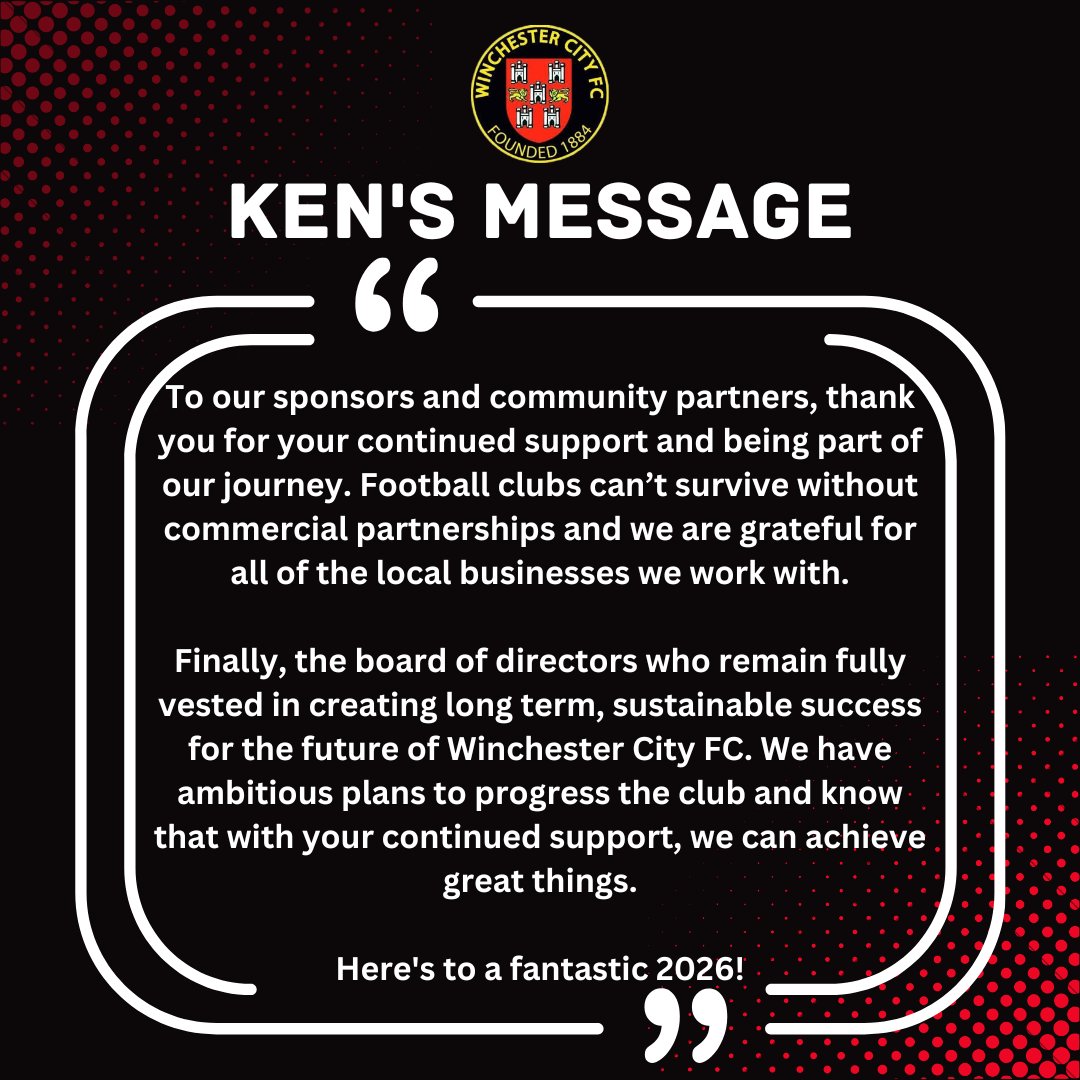 Winchester City FC tweet media