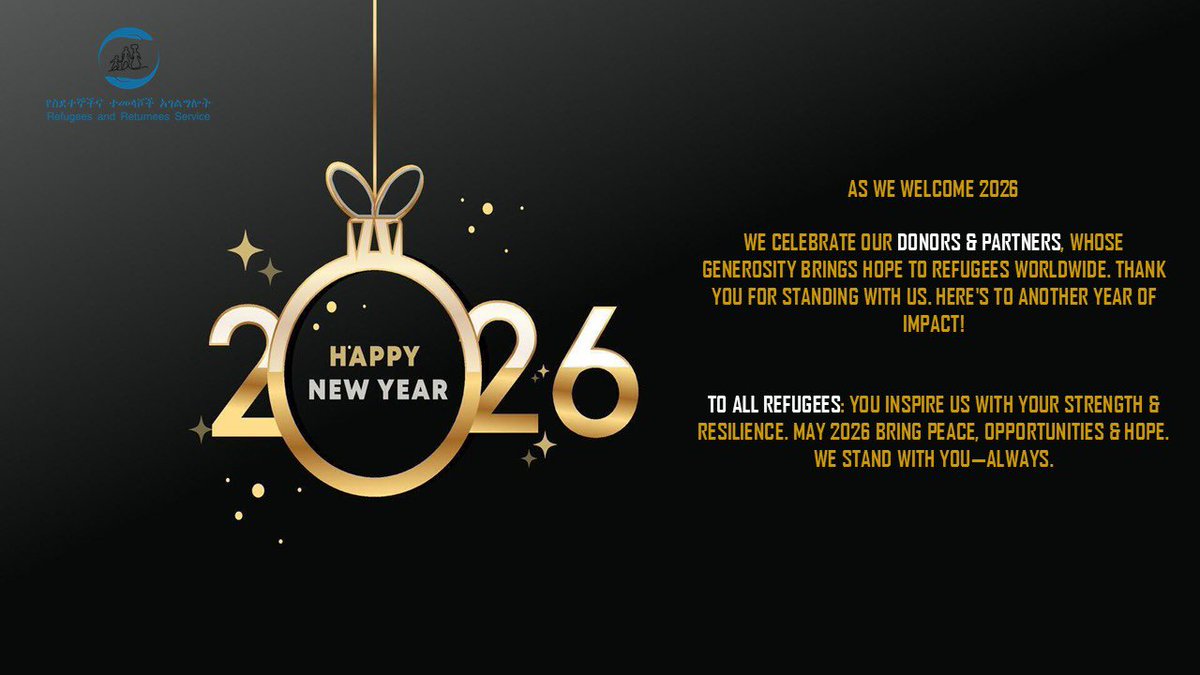 In 2026, let’s continue building a future where every refugee finds safety &amp; dignity.