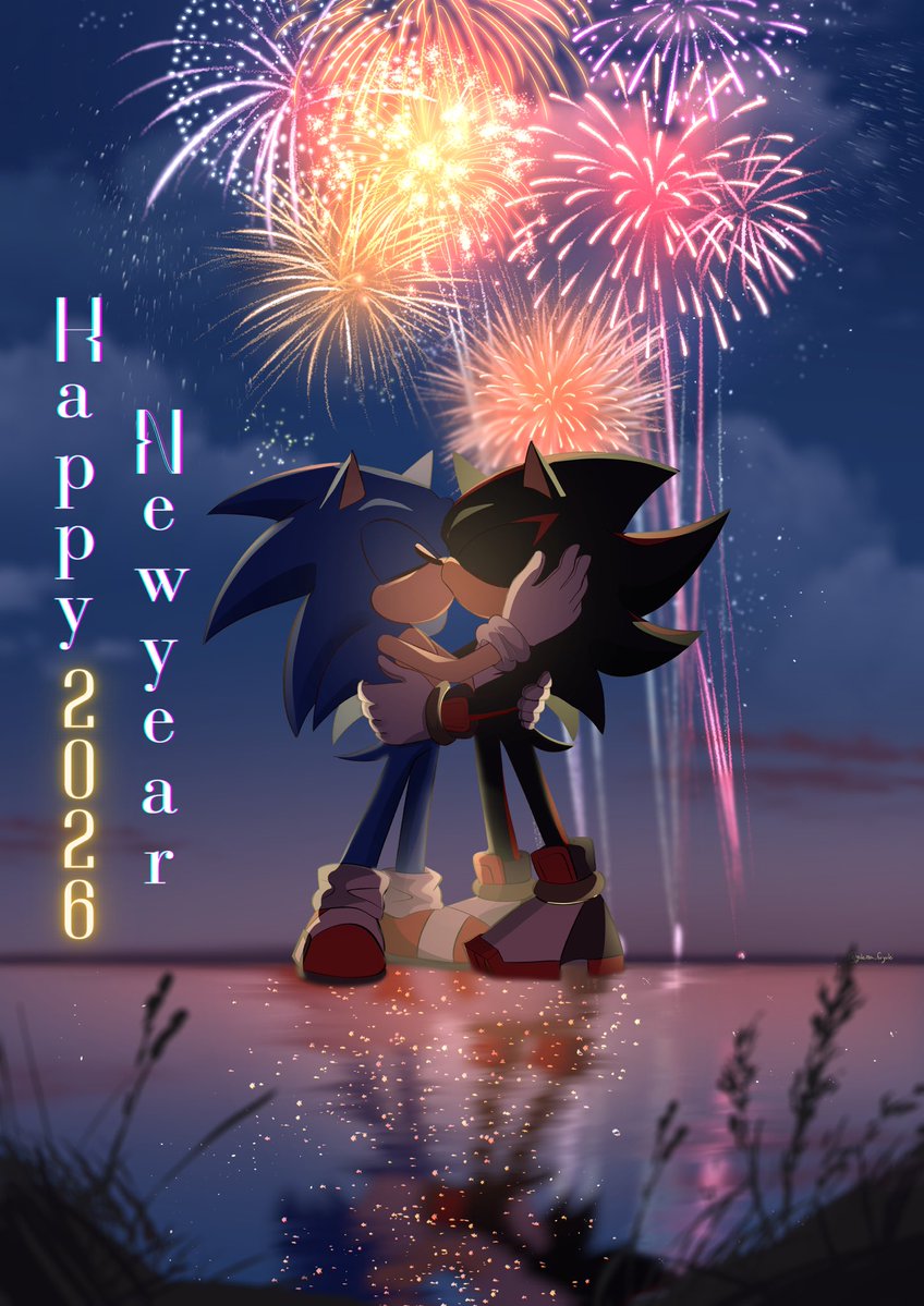 Yukina_fuyuki's tweet image. Happy New Year🥳🥳🎇🎇

#sonadow #Shadonic