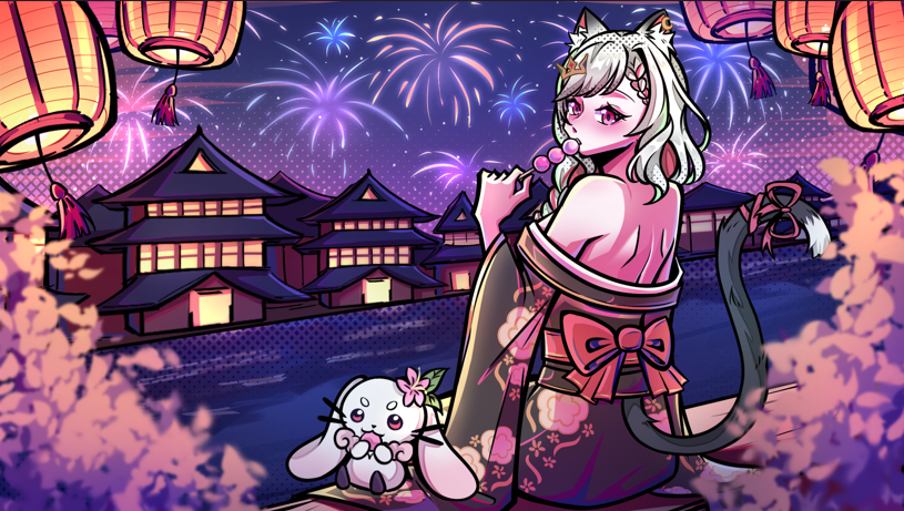 Ich wünsch euch allen einen guten Rutsch!~💕

Später ab 20Uhr gibt's ein Silvesterstream und ab ca. 22:30 fangen wir an unser eigenes umweltfreundliches Feuerwerk (ingame) zu bauen, das wir dann um 0 Uhr zusammen zünden🎆🎇

Art by @/kokohinarii