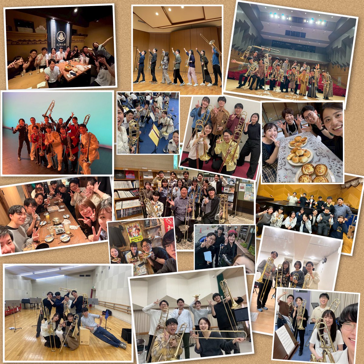 yukkytb's tweet photo. 久々の投稿…

振り返り2025年
本当に沢山の出会いと温かい仲間、音楽に囲まれた良き1年となりました。関わって下さった全ての皆様へ心から感謝のきもちでいっぱいです！本当にお世話になりました。
⁡
今年のトロンボーンな写真をごく1部だけ詰め込みました笑

2026年も何卒宜しくお願い申し上げます https://t.co/Q1eZC6lP3D
