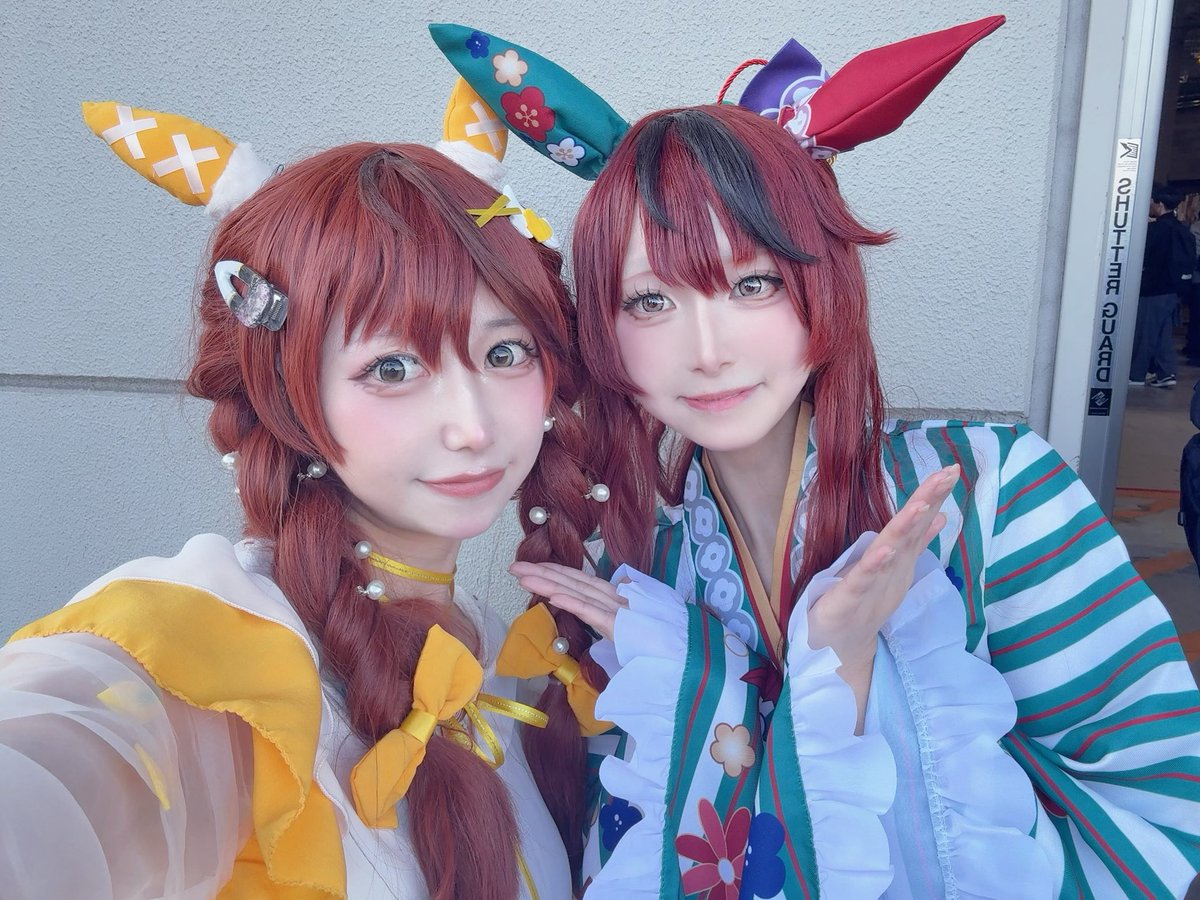 かわいいかわいいぐみちゃんとダブルネイチャツーショ❣️❣️ 生で