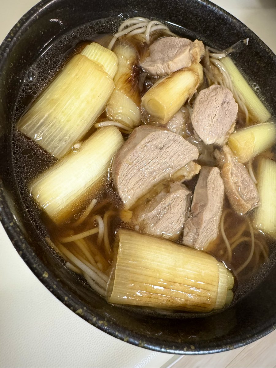 お夜食作ってたら年明けてました
おめでとうございます。
#鴨そば界隈