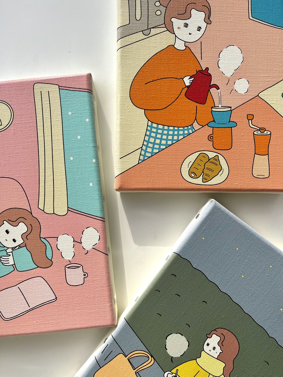 2026年もよろしくお願いいたします🍊
1月の個展も、お待ちしております❄️♡