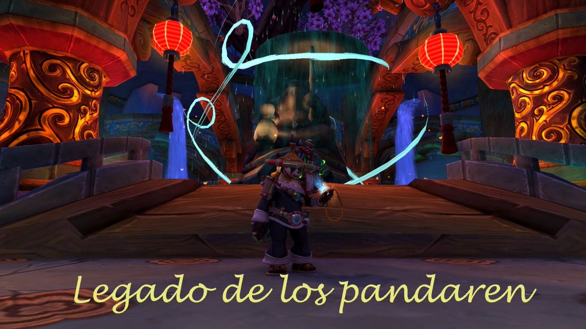 Este último video del año 2025 corresponde a las misiones para conseguir la armadura de legado de los pandaren, añadida durante el parche 11.2.7 de TWW :D

youtu.be/6VhIEWG_eRU?si…
