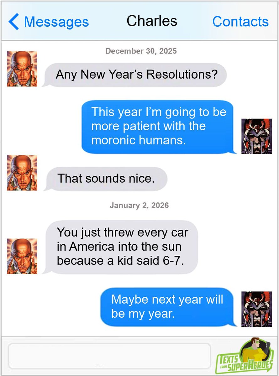 From Superheroes tweet media