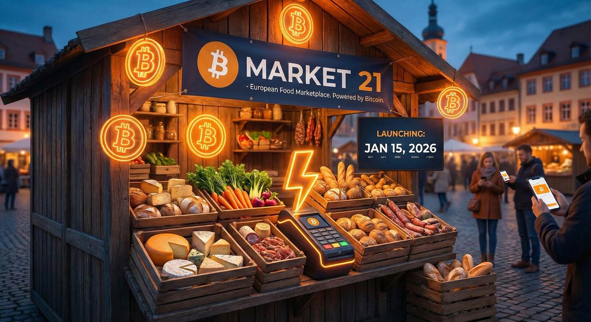 What if 2026 is the year we finally take back control of our consumption? 🧐
​2025 saw the birth of B Market 21. A vision, passionate producers, and one mission: building the first circular Bitcoin food economy. 🧡
​Thank you for joining us on this human and technological